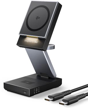 INIU Base de carga inalámbrica magnética 3 en 1 Qi2 de INIU Base de carga inalámbrica magnética 3 en 1 Qi2 de