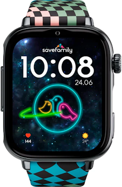 SaveFamily SaveWatch+ 2 Carcasa negra Correa silicona SaveFamily SaveWatch+ 2 Carcasa negra Correa silicona