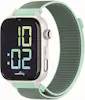 SaveFamily SaveWatch+ 2 Carcasa plateada Correa tela SaveFamily SaveWatch+ 2 Carcasa plateada Correa tela