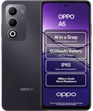 OPPO Oppo A5 5G 4GB/128GB Púrpura (Midnight Purple) Dua OPPO Oppo A5 5G 4GB/128GB Púrpura (Midnight Purple) Dua