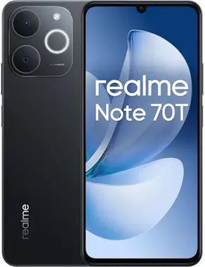 realme Realme Note 70T 4G 4GB/256GB Negro (Obsidian) Dual realme Realme Note 70T 4G 4GB/256GB Negro (Obsidian) Dual