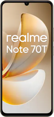 realme Realme Note 70T 4G 4GB/64GB Dorado (Gold) Dual SIM realme Realme Note 70T 4G 4GB/64GB Dorado (Gold) Dual SIM
