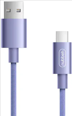 Nubbeh Cable Nylon USB Tipo C a USB 3A 1m Nubbeh Cable Nylon USB Tipo C a USB 3A 1m