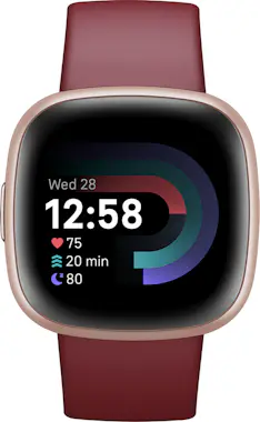 Fitbit Fitbit Versa 4 Digital Pantalla táctil Rosa GPS (s Fitbit Fitbit Versa 4 Digital Pantalla táctil Rosa GPS (s