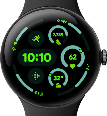 Google Google Pixel Watch 3 AMOLED 45 mm Digital Pantalla Google Google Pixel Watch 3 AMOLED 45 mm Digital Pantalla
