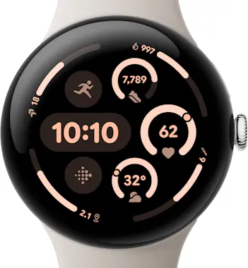 Google Google Pixel Watch 3 AMOLED 45 mm Digital Pantalla Google Google Pixel Watch 3 AMOLED 45 mm Digital Pantalla