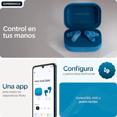 Motorola Motorola Moto Buds Bass Auriculares True Wireless Motorola Motorola Moto Buds Bass Auriculares True Wireless