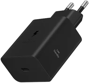 Samsung Cargador USB-C 60W Power Delivery Carga Rápida GaN Samsung Cargador USB-C 60W Power Delivery Carga Rápida GaN