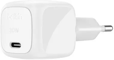 Belkin Paquete Cargador de pared USB-C de 30W con suminis Belkin Paquete Cargador de pared USB-C de 30W con suminis