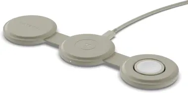 Satechi Cargador Inalámbrico 3 en 1 Compatible con Qi2 15W Satechi Cargador Inalámbrico 3 en 1 Compatible con Qi2 15W