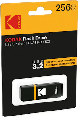 KODAK Kodak Classic K103 unidad flash USB 256 GB USB tip KODAK Kodak Classic K103 unidad flash USB 256 GB USB tip