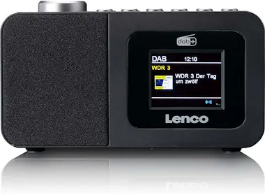 Lenco Lenco CR-625BK Portátil Analógico y digital Negro Lenco Lenco CR-625BK Portátil Analógico y digital Negro