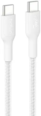 Belkin Belkin BoostCharge Pro cable USB 1 m USB C Blanco Belkin Belkin BoostCharge Pro cable USB 1 m USB C Blanco