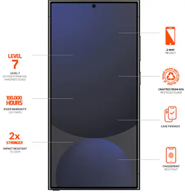 EIGER Eiger Premium 2.5D Cristal templado para Galaxy S2 EIGER Eiger Premium 2.5D Cristal templado para Galaxy S2