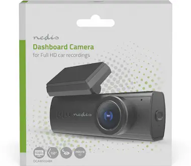 Nedis Cámara de montaje en salpicadero Wi-Fi 2M 1080p 30 Nedis Cámara de montaje en salpicadero Wi-Fi 2M 1080p 30