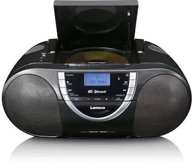 Lenco Lenco SCD-600 Negro, Plata Reproductor de CD portá Lenco Lenco SCD-600 Negro, Plata Reproductor de CD portá