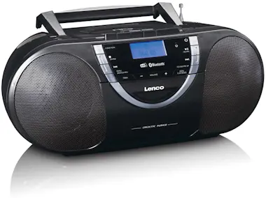 Lenco Lenco SCD-600 Negro, Plata Reproductor de CD portá Lenco Lenco SCD-600 Negro, Plata Reproductor de CD portá