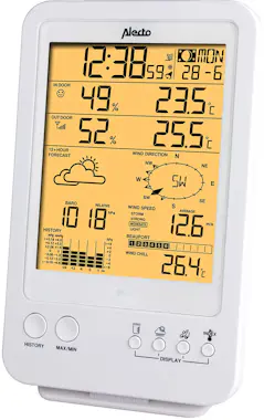 Alecto Alecto WS-4800 estación meteorológica digital Blan Alecto Alecto WS-4800 estación meteorológica digital Blan