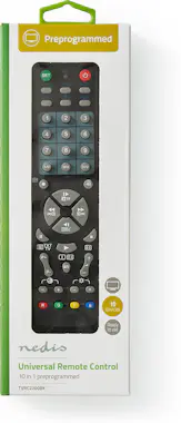Nedis Nedis TVRC2200BK mando a distancia IR inalámbrico Nedis Nedis TVRC2200BK mando a distancia IR inalámbrico