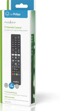 Nedis Nedis TVRC45PHBK mando a distancia IR inalámbrico Nedis Nedis TVRC45PHBK mando a distancia IR inalámbrico
