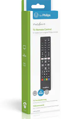 Nedis Nedis TVRC45PHBK mando a distancia IR inalámbrico Nedis Nedis TVRC45PHBK mando a distancia IR inalámbrico