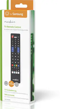 Nedis Nedis TVRC45SABK mando a distancia IR inalámbrico Nedis Nedis TVRC45SABK mando a distancia IR inalámbrico