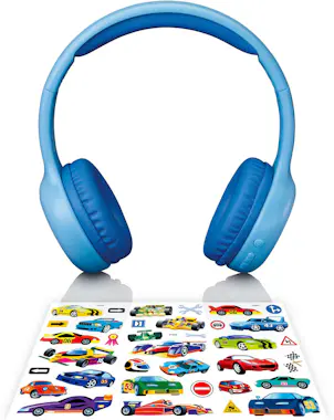 Lenco Lenco HPB-110 Kids Kopfhörer BT blau 85DB Limite a Lenco Lenco HPB-110 Kids Kopfhörer BT blau 85DB Limite a