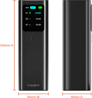 Cygnett Cygnett CY5381PBCHE batería externa Ión de litio 2 Cygnett Cygnett CY5381PBCHE batería externa Ión de litio 2