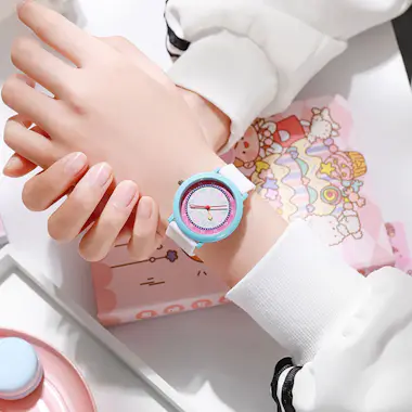 TechKidz Reloj de cuarzo sumergible para niños Modelo Flex TechKidz Reloj de cuarzo sumergible para niños Modelo Flex