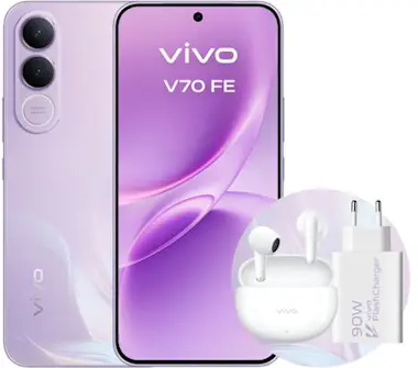vivo V70 FE 5G 256GB+8GB RAM (Auricular+Cargador 90W) vivo V70 FE 5G 256GB+8GB RAM (Auricular+Cargador 90W)