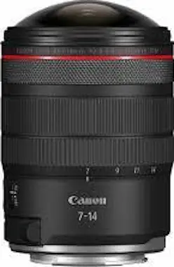 Canon RF 7-14mm f/2.8-3.5 L Fisheye STM ( RF) Objectif Canon RF 7-14mm f/2.8-3.5 L Fisheye STM ( RF) Objectif