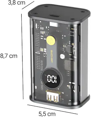 Wekome Banco de energía de 10000 mAh PD 20W QC 22.5W Usb- Wekome Banco de energía de 10000 mAh PD 20W QC 22.5W Usb-