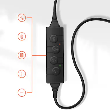 LinQ Auriculares con Cable USB y Micrófono para Ordenad LinQ Auriculares con Cable USB y Micrófono para Ordenad