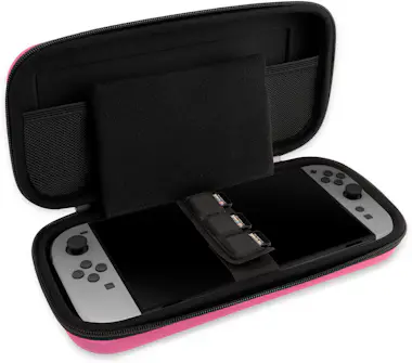 NACON NACON SWITCHNEWPOUCHLPINK Funda protectora rígida NACON NACON SWITCHNEWPOUCHLPINK Funda protectora rígida