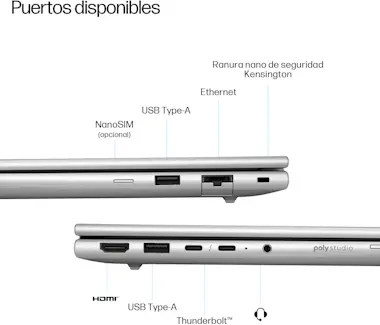 HP HP EliteBook 6 G1i 14 inch Notebook AI PC Wolf Pro HP HP EliteBook 6 G1i 14 inch Notebook AI PC Wolf Pro