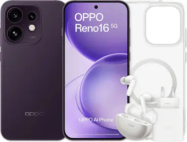 OPPO Reno16 5G 512GB+8GB RAM + Enco X3s + Funda + Carg OPPO Reno16 5G 512GB+8GB RAM + Enco X3s + Funda + Carg