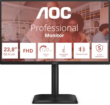 AOC AOC 24E4U pantalla para PC 60,5 cm (23.8\"") 1920 AOC AOC 24E4U pantalla para PC 60,5 cm (23.8\"") 1920