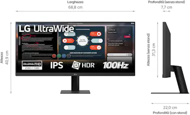 LG LG 29U511A-B pantalla para PC 73,7 cm (29\"") 2560 LG LG 29U511A-B pantalla para PC 73,7 cm (29\"") 2560