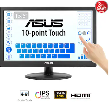 Asus ASUS Touch VT169HE pantalla para PC 39,6 cm (15.6\ Asus ASUS Touch VT169HE pantalla para PC 39,6 cm (15.6\