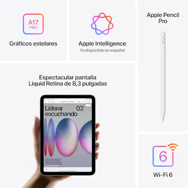 Apple Apple iPad mini 7th gen 128 GB 21,1 cm (8.3\"") Wi Apple Apple iPad mini 7th gen 128 GB 21,1 cm (8.3\"") Wi