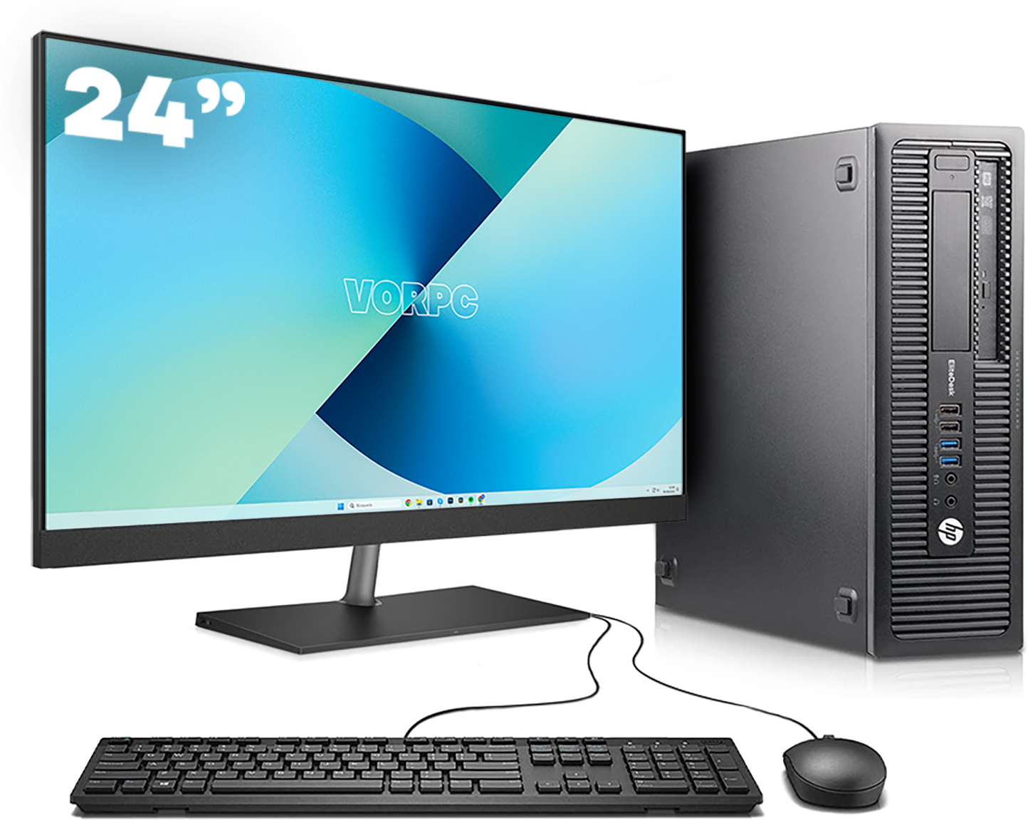 elitedesk 800 g1 sff  i5-4570  32gb ddr3 1tb ssd windows 10 pack 24