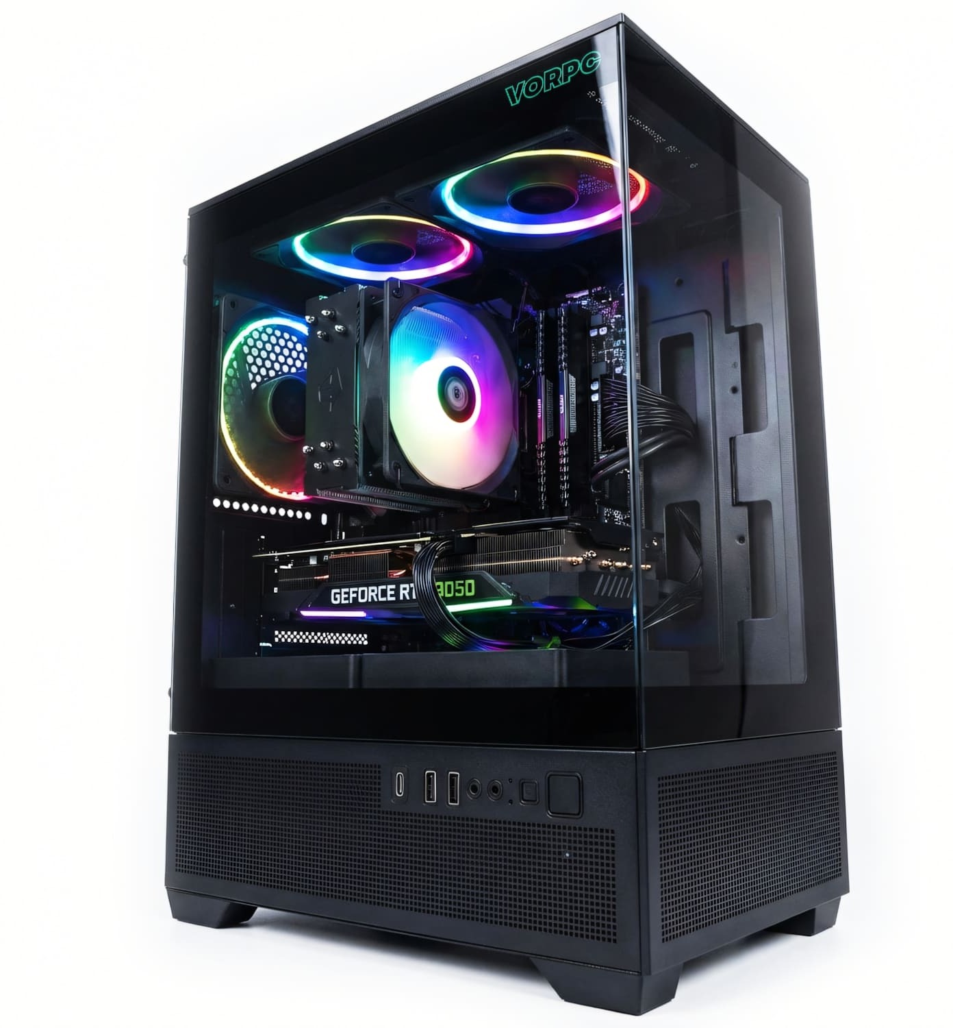 gaming titan gaming  ryzen 5-5500 rtx 3050  32gb ddr4 512gb m2 nvme windows 11