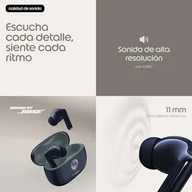 Motorola Motorola moto buds 2 plus Auriculares Inalámbrico Motorola Motorola moto buds 2 plus Auriculares Inalámbrico