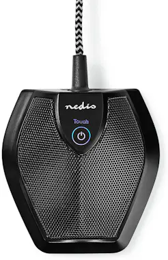 Nedis Nedis MICCU100BK micrófono Negro Micrófono para co Nedis Nedis MICCU100BK micrófono Negro Micrófono para co