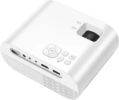 Hoco Hoko Mini Videoproyector HD 720p Wi-Fi 5GHz Blueto Hoco Hoko Mini Videoproyector HD 720p Wi-Fi 5GHz Blueto