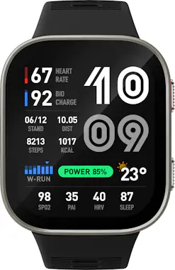 Amazfit Amazfit Bip Max 5,26 cm (2.07\"") AMOLED Digital 4 Amazfit Amazfit Bip Max 5,26 cm (2.07\"") AMOLED Digital 4