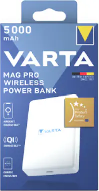 Varta Varta Mag Pro Wireless 5000 Polímero de litio 5000 Varta Varta Mag Pro Wireless 5000 Polímero de litio 5000