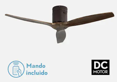 FABRILAMP Fabrilamp 128290302 ventilador Marrón, Roble FABRILAMP Fabrilamp 128290302 ventilador Marrón, Roble