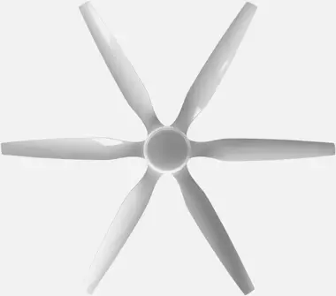 FABRILAMP Fabrilamp 158691601 ventilador Blanco FABRILAMP Fabrilamp 158691601 ventilador Blanco