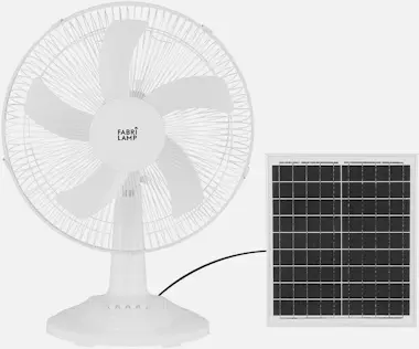 FABRILAMP Fabrilamp 186971001 ventilador Blanco FABRILAMP Fabrilamp 186971001 ventilador Blanco